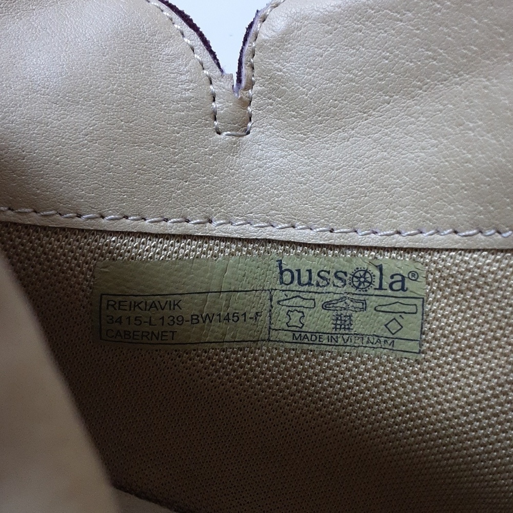 Bussola ankle boots Women EU40 Reikiavik Cabernet burgundy suede casual festival - Picture 13 of 15